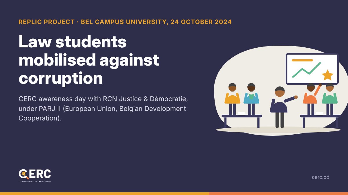 Kinshasa: Bel Campus students learn how to fight corruption