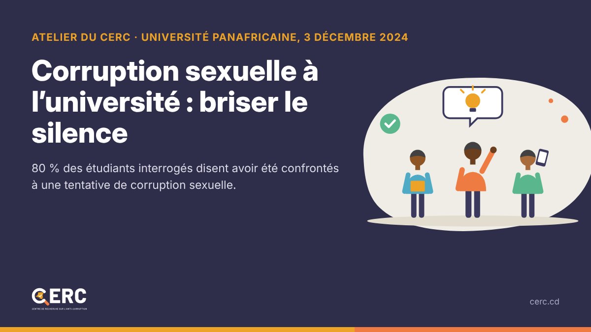 La corruption sexuelle en milieu universitaire en RDC