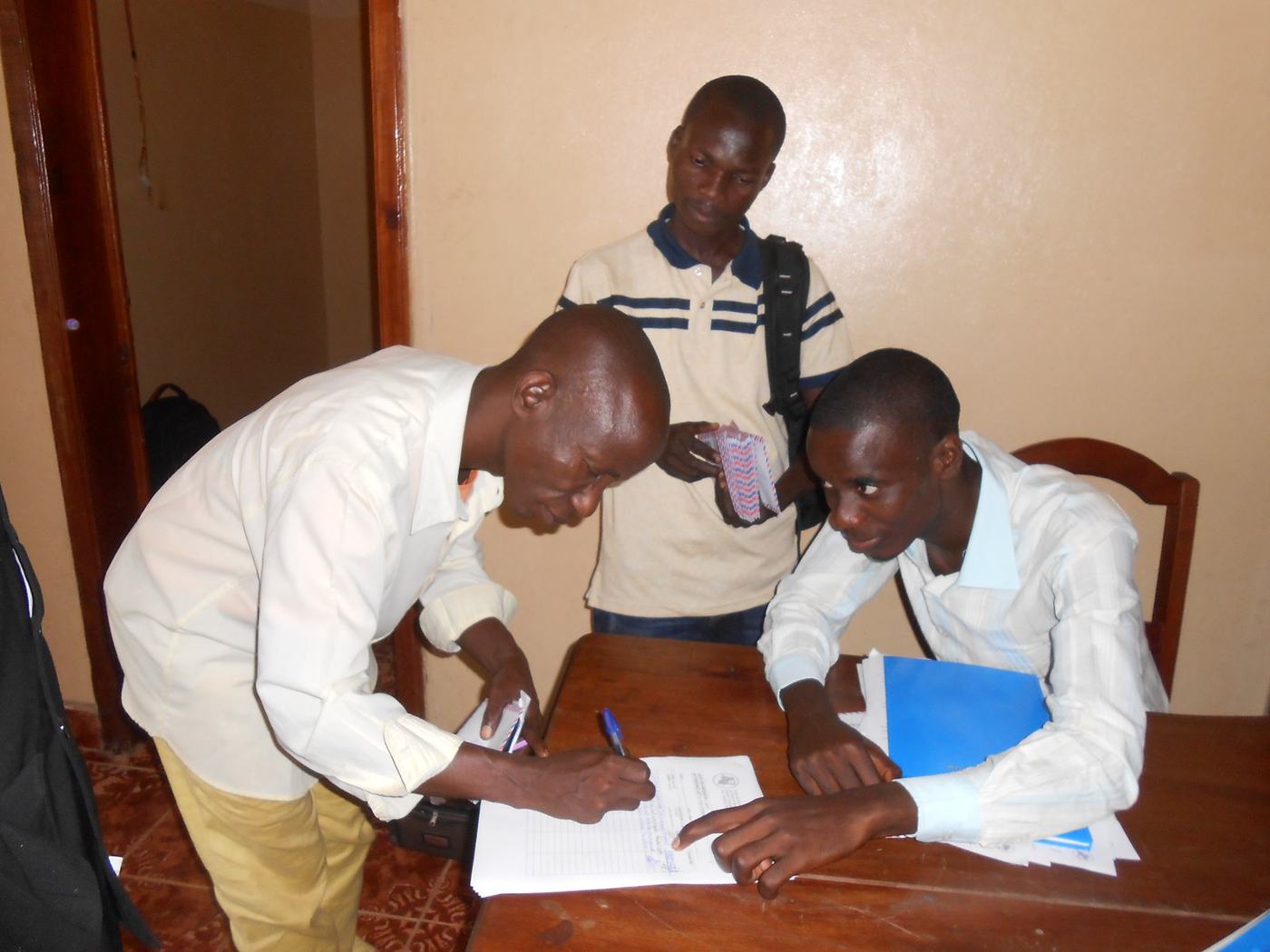 Signing the agreements between CERC and its partner schools, 2017