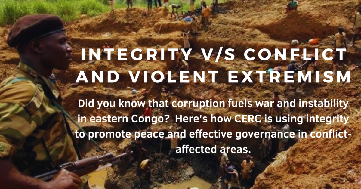 Integrity building:  a sustainable response to conflict and instability in eastern Congo?