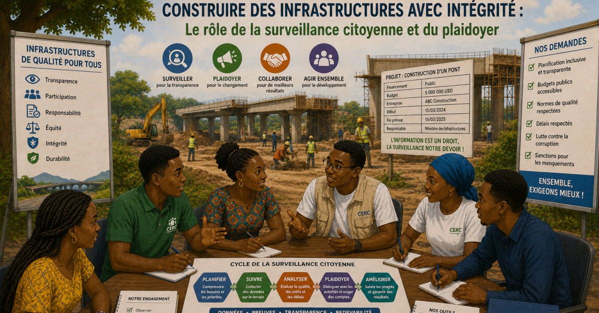 Construire des infrastructures avec intégrité : Le rôle de la surveillance citoyenne et du plaidoyer